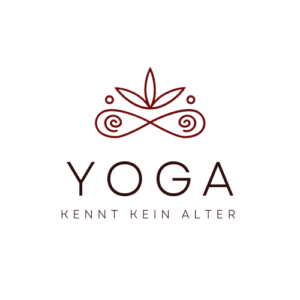 Beige and Black Minimalist Modern Lotus Floral Motif Yoga Center Logo
